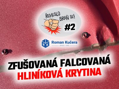 Řemeslo braň se #2 - bytový dům s drážkovou hliníkovou krytinou